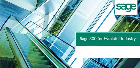 电梯安装业的Sage 300 ERP软件