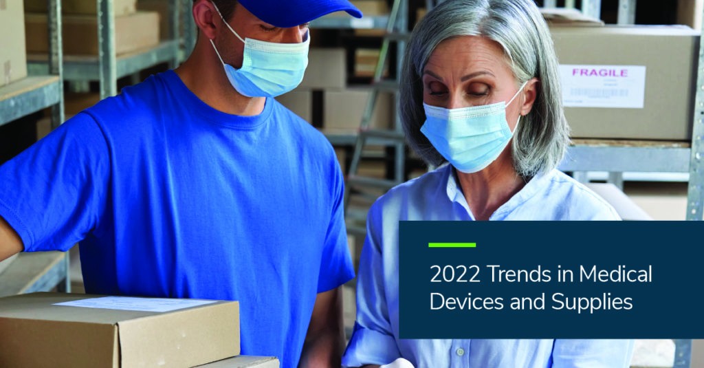 2022年医疗用品和器械行业的趋势